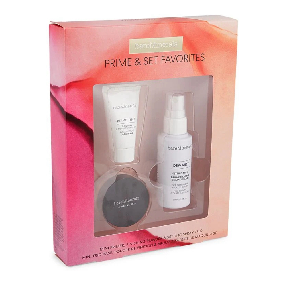 Set de maquillage 'Prime & Set Mini Trio' - 3 Pièces