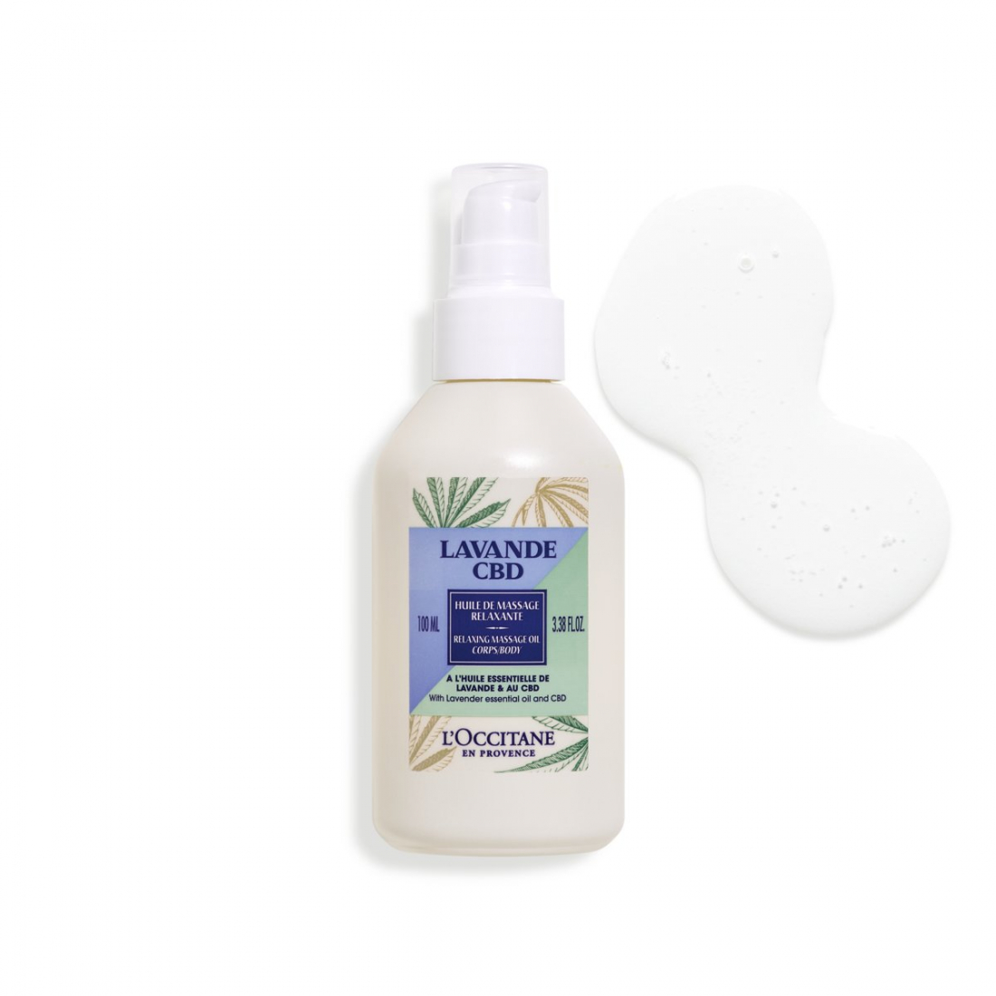 'Lavende CBD Relaxing' Massage Oil - 100 ml