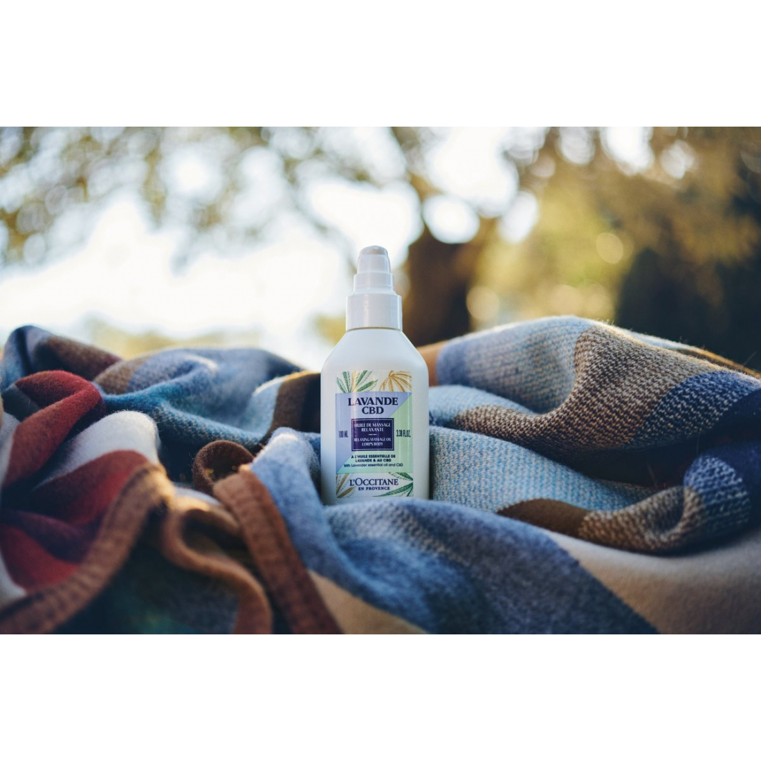 'Lavende CBD Relaxing' Massage Oil - 100 ml