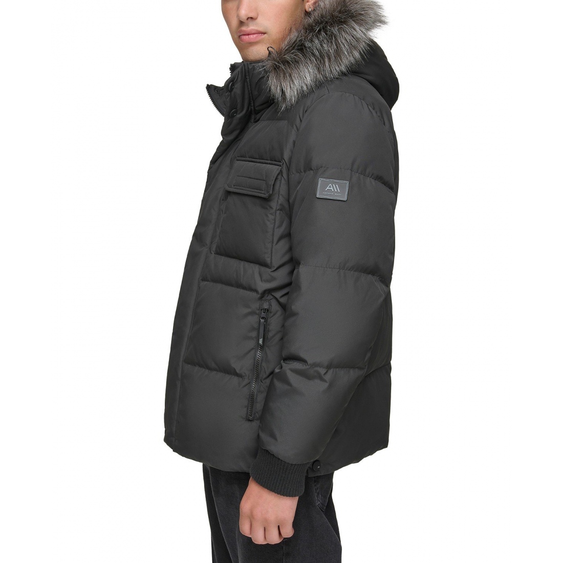 Men's 'Nisko Short Channel Quilted' Puffer Jacket