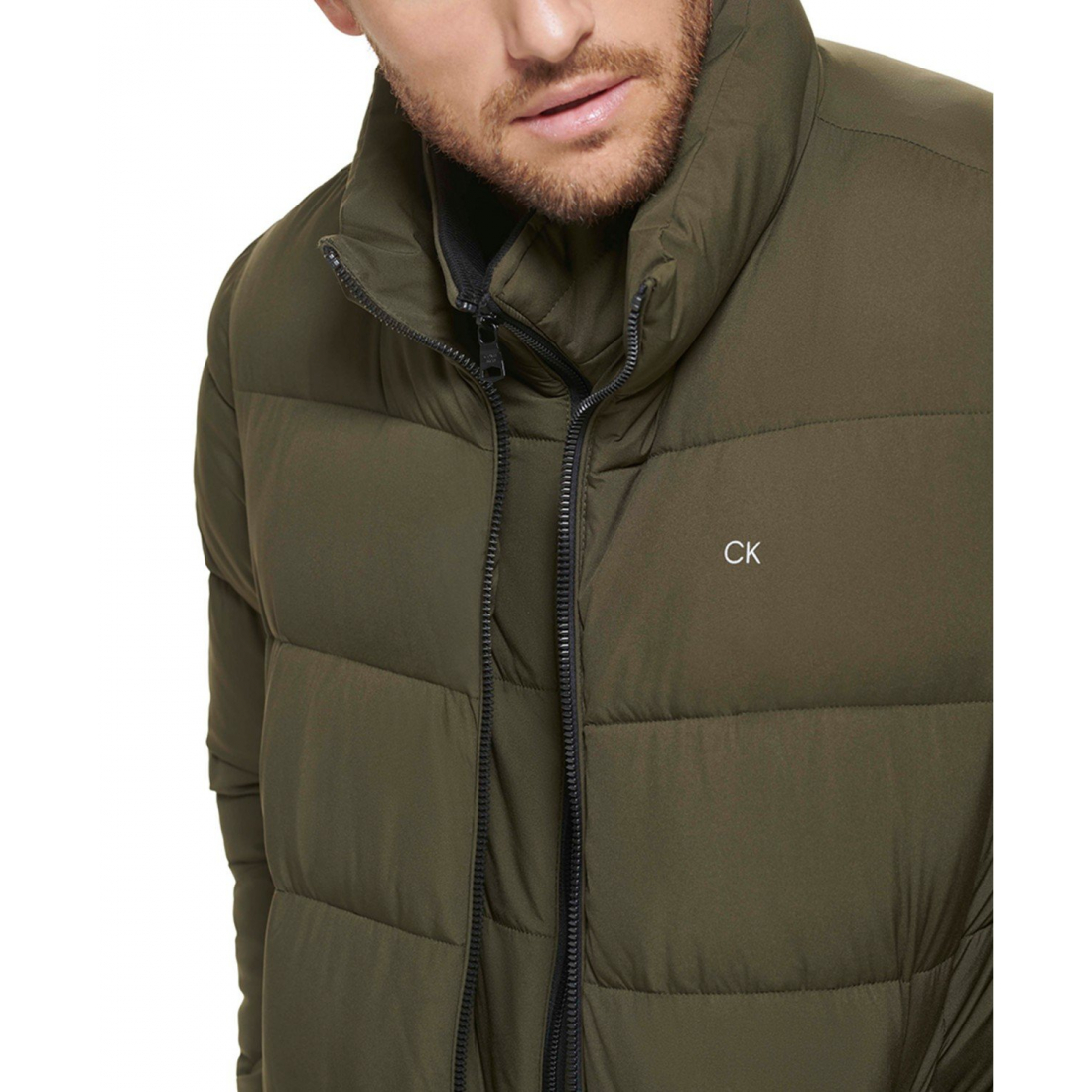 Veste matelassée 'Puffer With Set In Bib Detail' pour Hommes