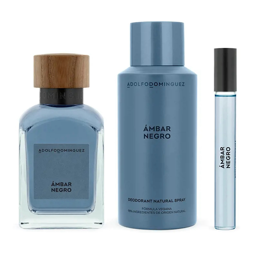 'Ámbar Negro' Coffret de parfum - 3 Pièces