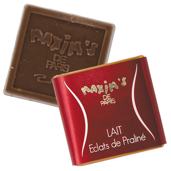 Étui 8 Carrés De Chocolat Au Lait