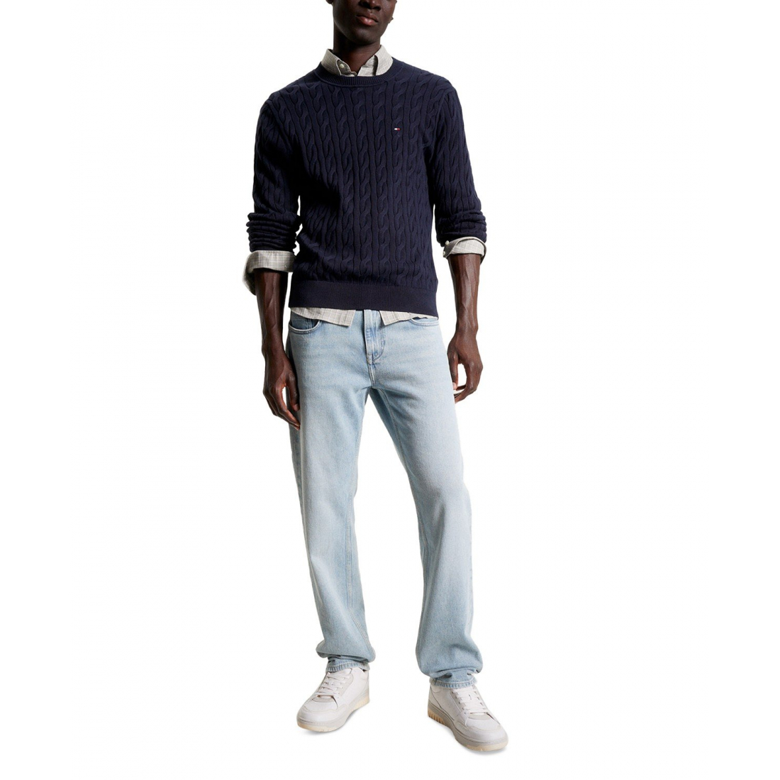 Pull 'Classic Cable Crewneck' pour Hommes