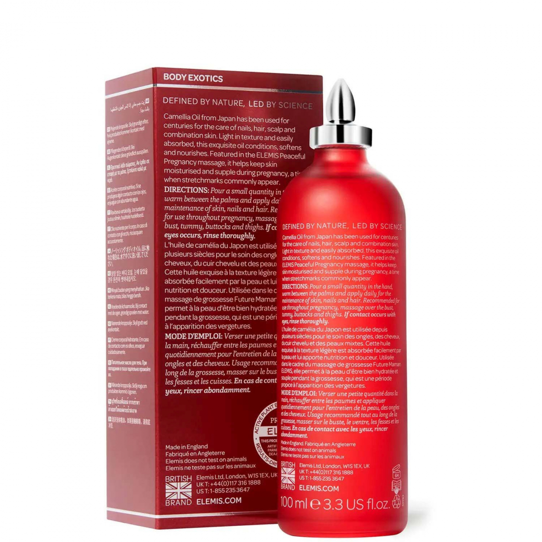 'Body Exotics Japanese Camellia' Body Oil - 100 ml
