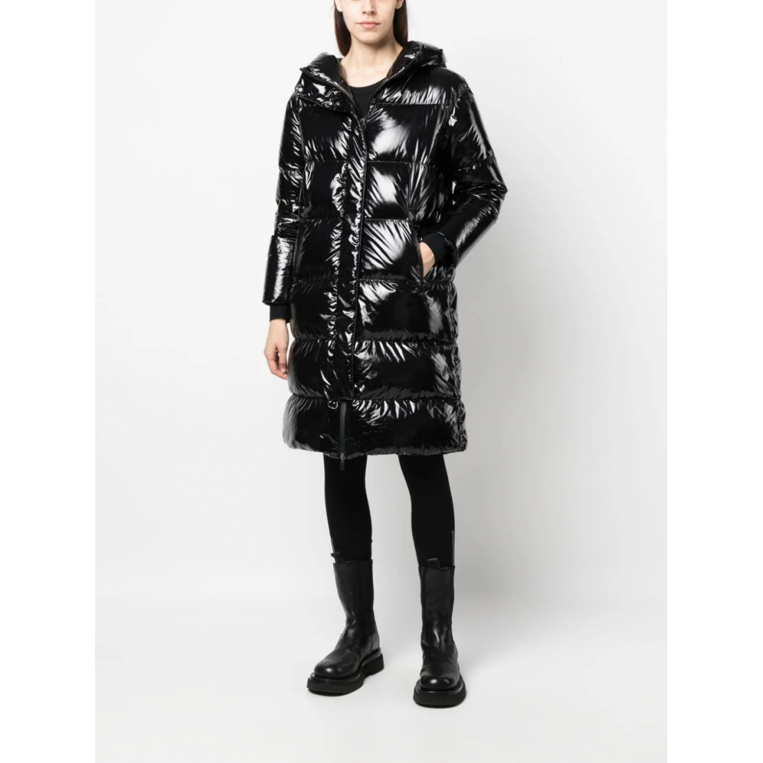 Manteau 'Laminar Hooded Padded' pour Femmes