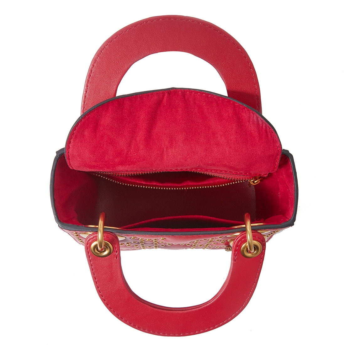 Sac à main  en Cuir de veau pour Femmes - Large