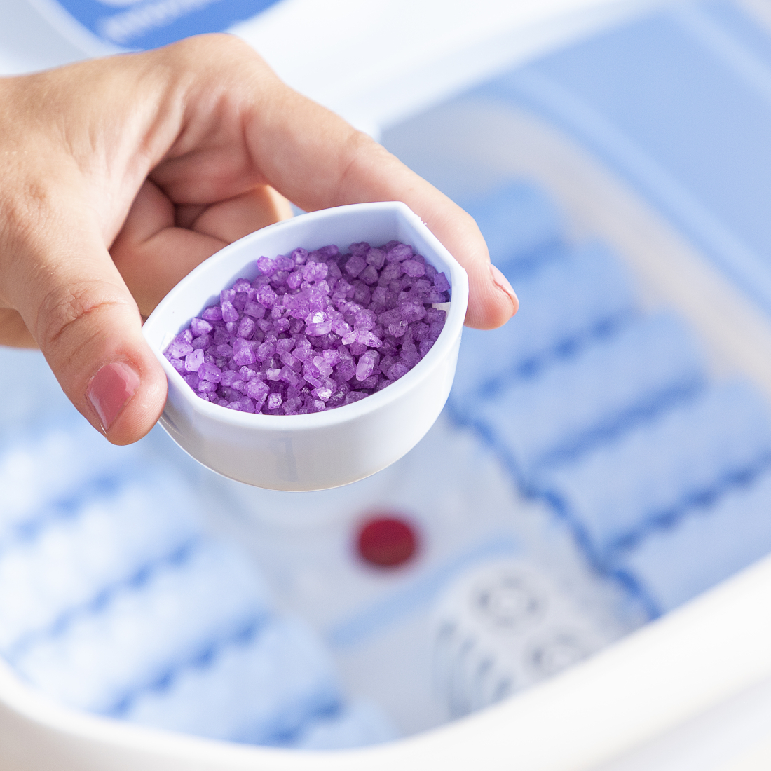 Foldable Foot Spa With Rollers And Hydromassage Footopy