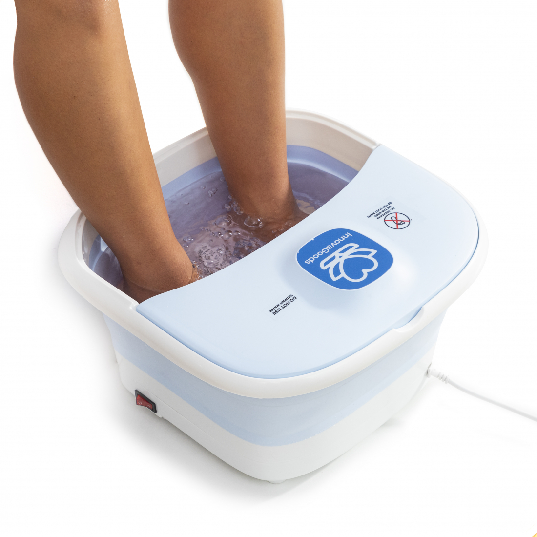 Foldable Foot Spa With Rollers And Hydromassage Footopy