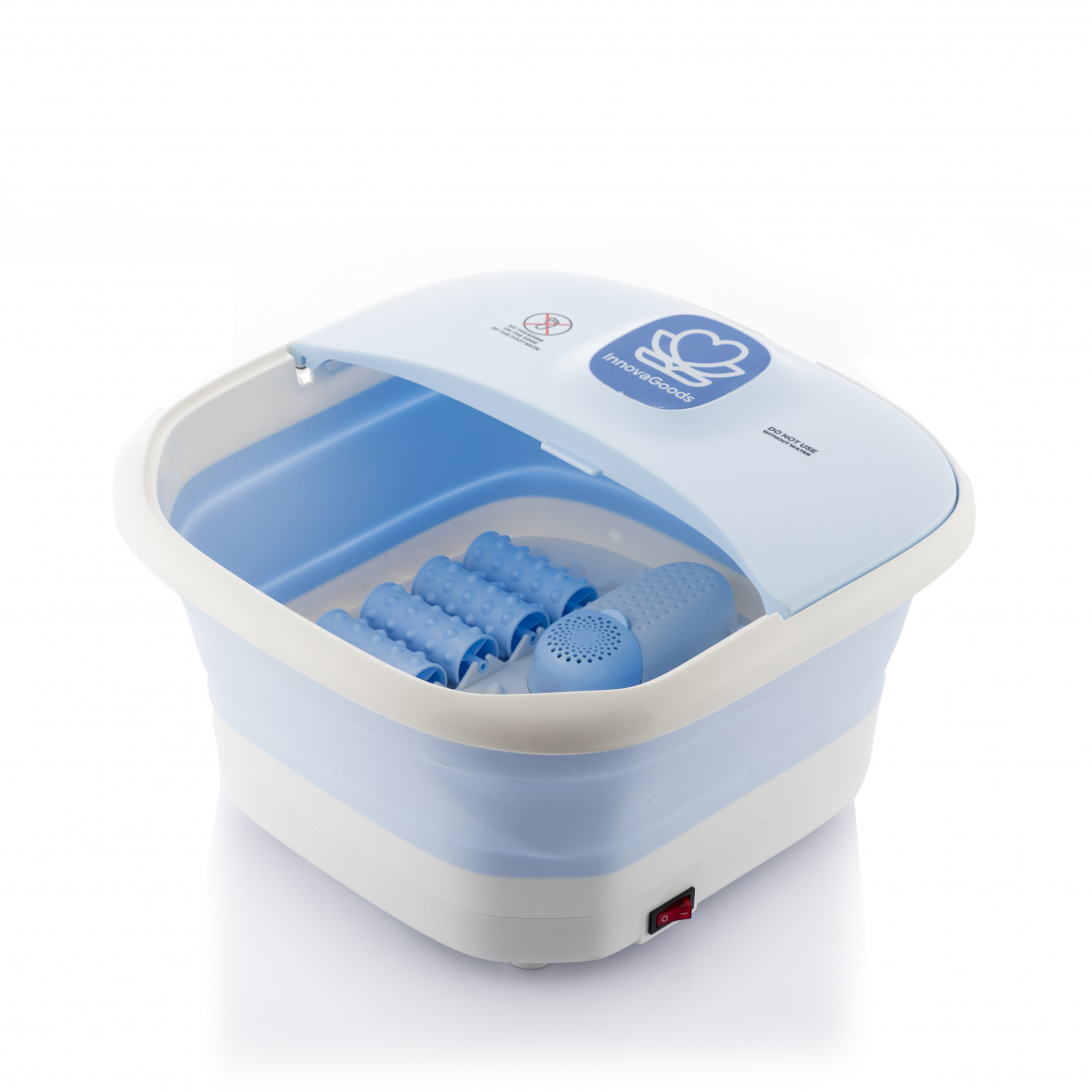 Foldable Foot Spa With Rollers And Hydromassage Footopy