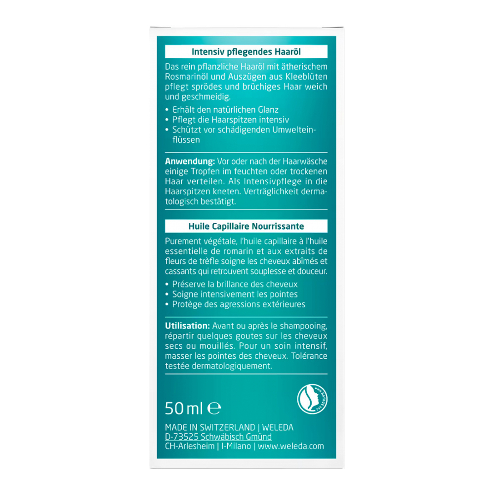 'Rosemary Condition & Shine' Hair Oil - 50 ml