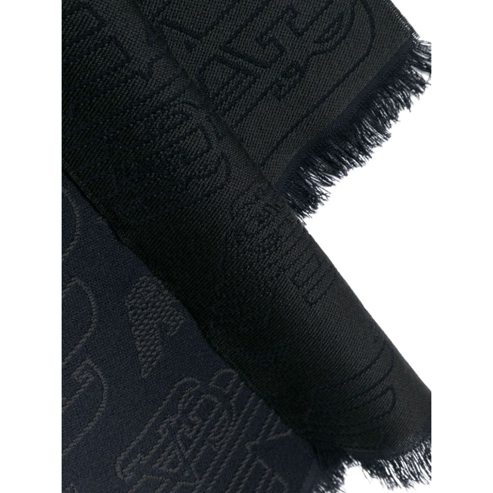 Écharpe en laine 'Eagle-Head Jacquard' pour Hommes