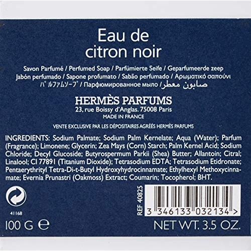 'Eau De Citron Noir' Perfumed Soap - 100 g