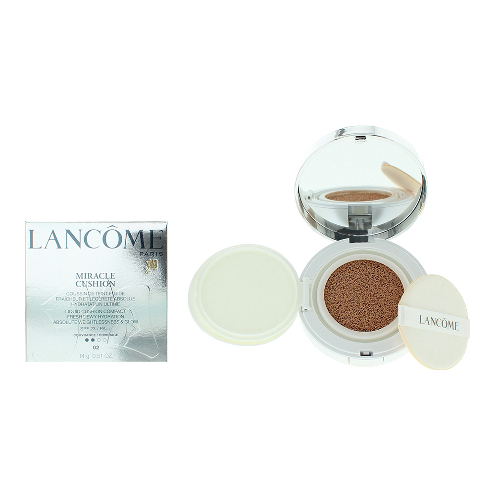 Fond de teint Cushion 'Teint Miracle SPF23' - 02 Beige Rose 14 g