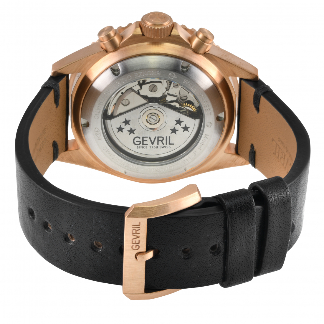 Montre 'Wallstreet' Automatique Suisse pour Hommes