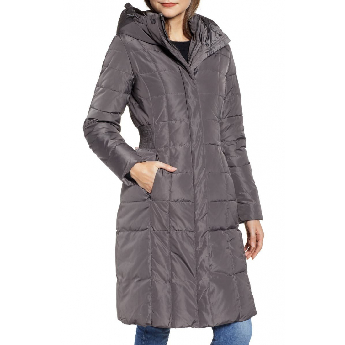 'Bib Insert Down' Mantel für Damen