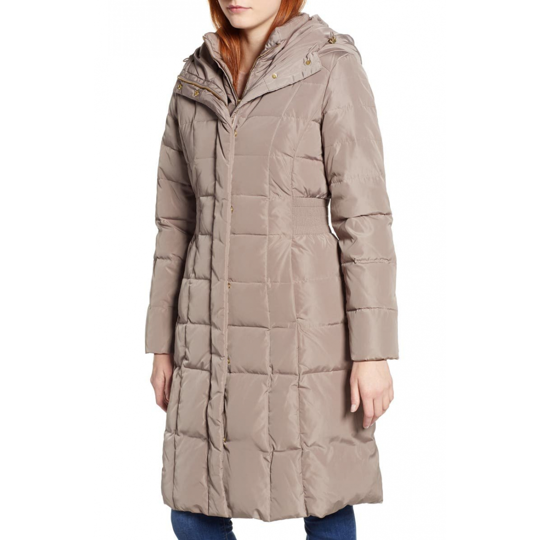 'Bib Insert Down' Mantel für Damen