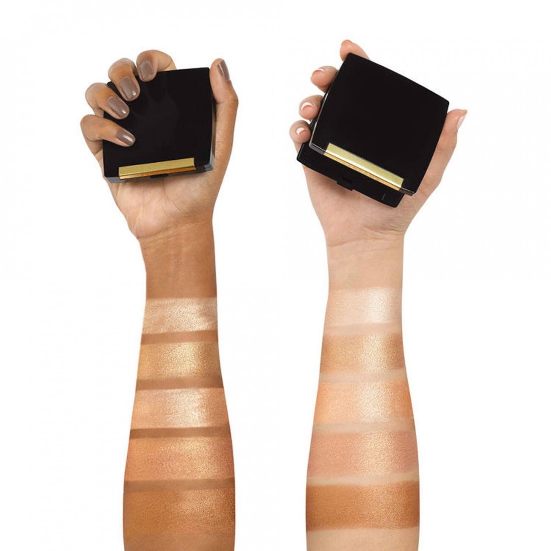 Poudre illuminatrice 'Dual Finish' - 02 Luminous Gold 5.2 ml