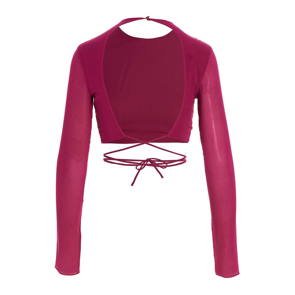 'Georgette' Crop Top für Damen