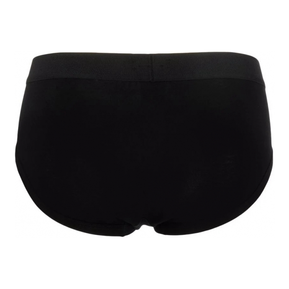 Men's 'Logo-Waistband' Briefs - 2 Pieces