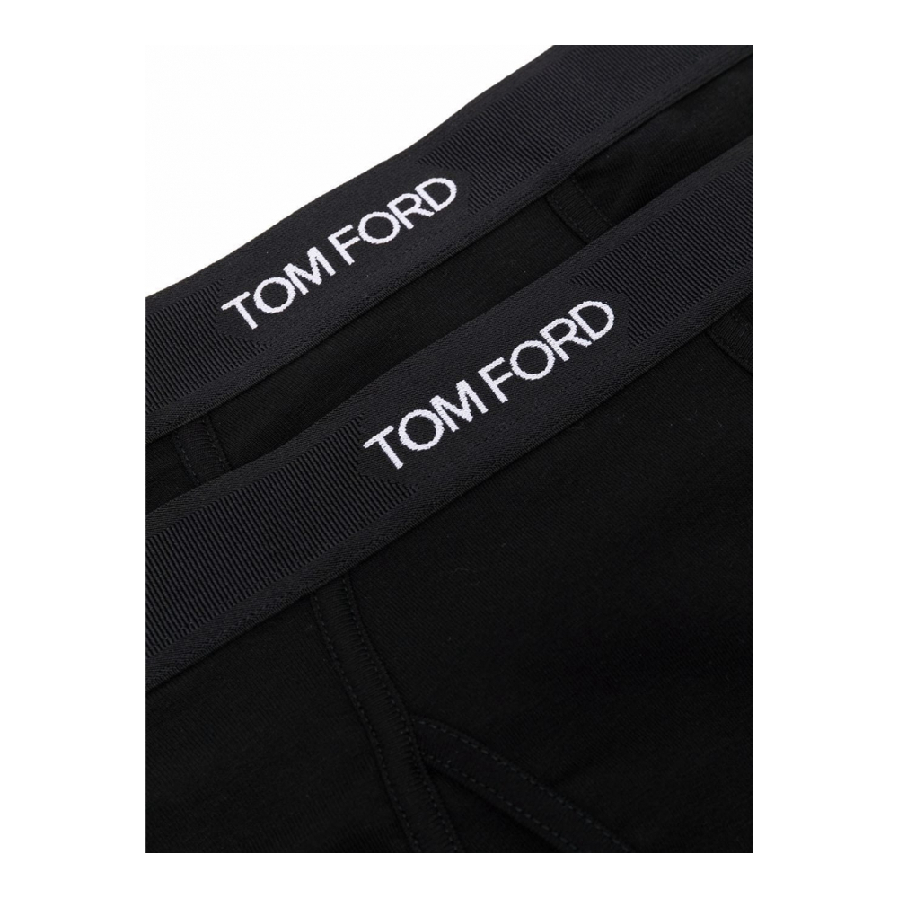 Men's 'Logo-Waistband' Briefs - 2 Pieces