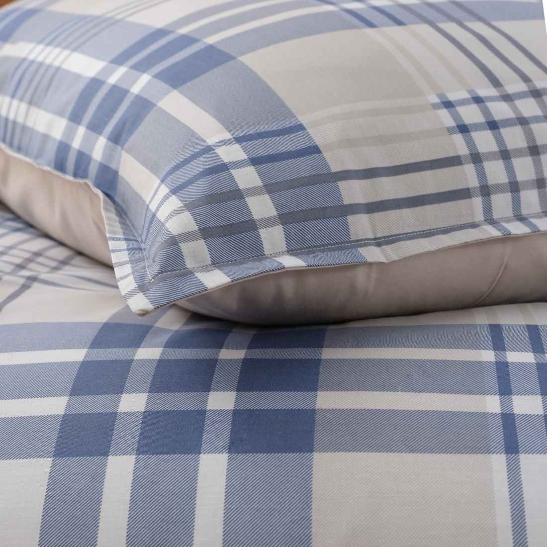 Tancredi Blue/Grey Duvet Cover Set