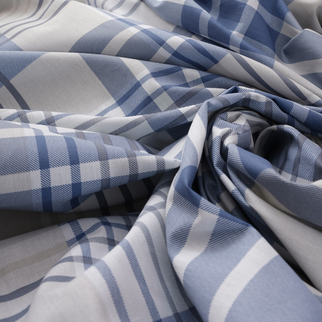 Tancredi Blue/Grey Duvet Cover Set