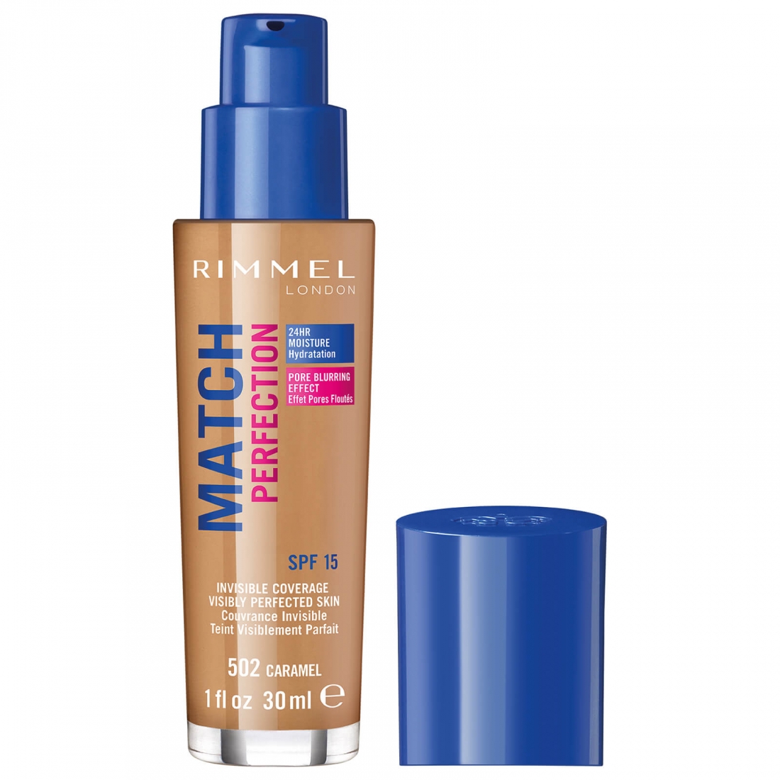 Fond de teint 'Match Perfection' - 502 Caramel 30 ml