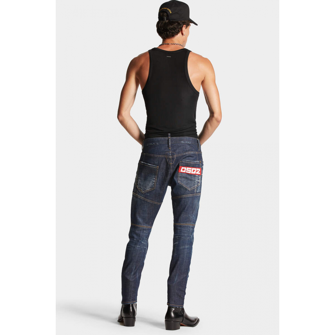 'Logo-Appliqué' Jeans für Herren