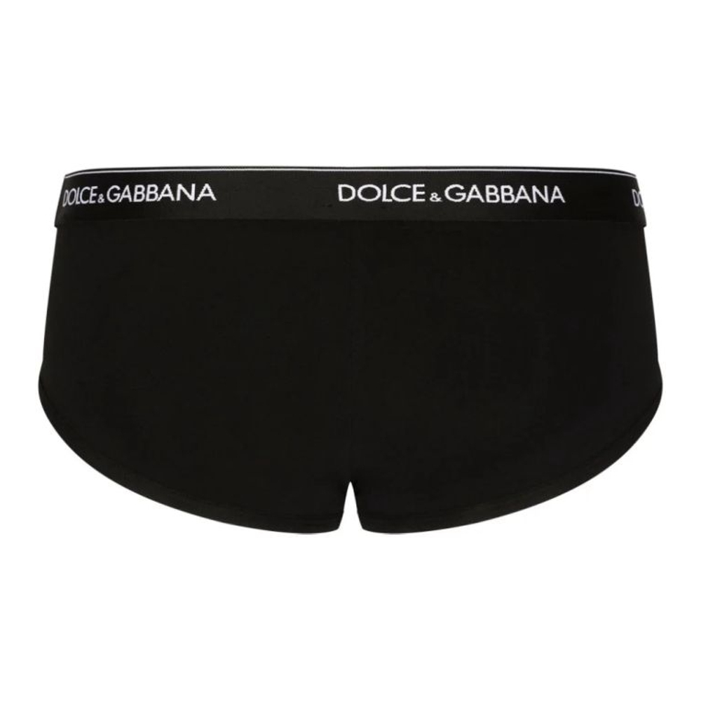 'Logo-Waistband' Retroshorts für Herren