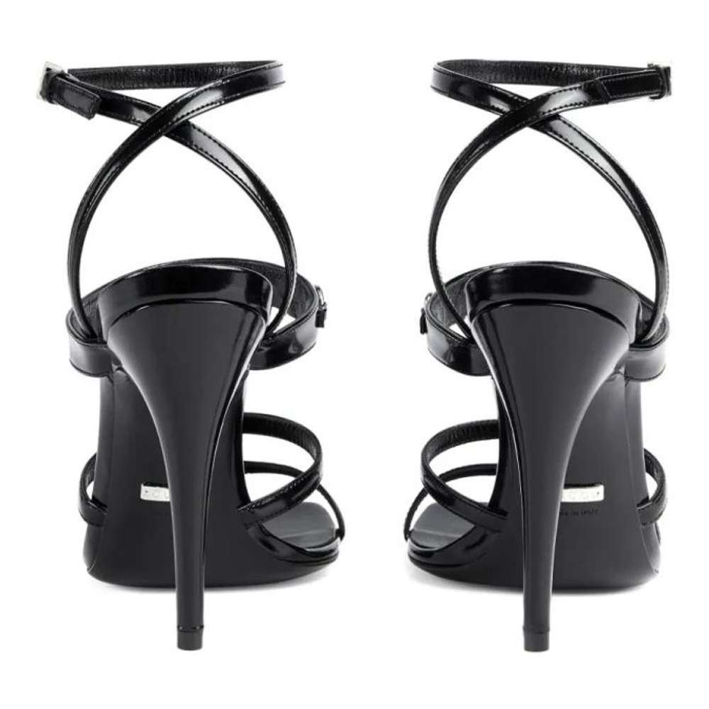 'Horsebit Caged' Sandalen mit Absatz für Damen