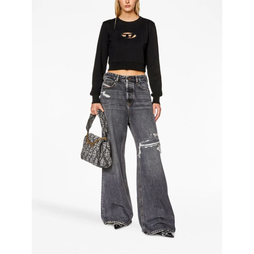 Women's 'F-Slimmy-Od Cut-Out' Sweatshirt