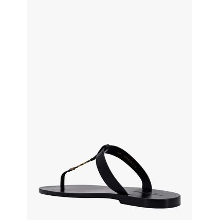 'Cassandre Logo-Plaque' String Sandalen für Herren