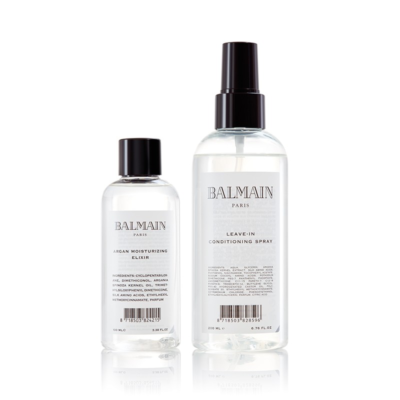 Balmain - 'Argan' Elixir & Leav-in conditioner - 100 ml + 200 ml