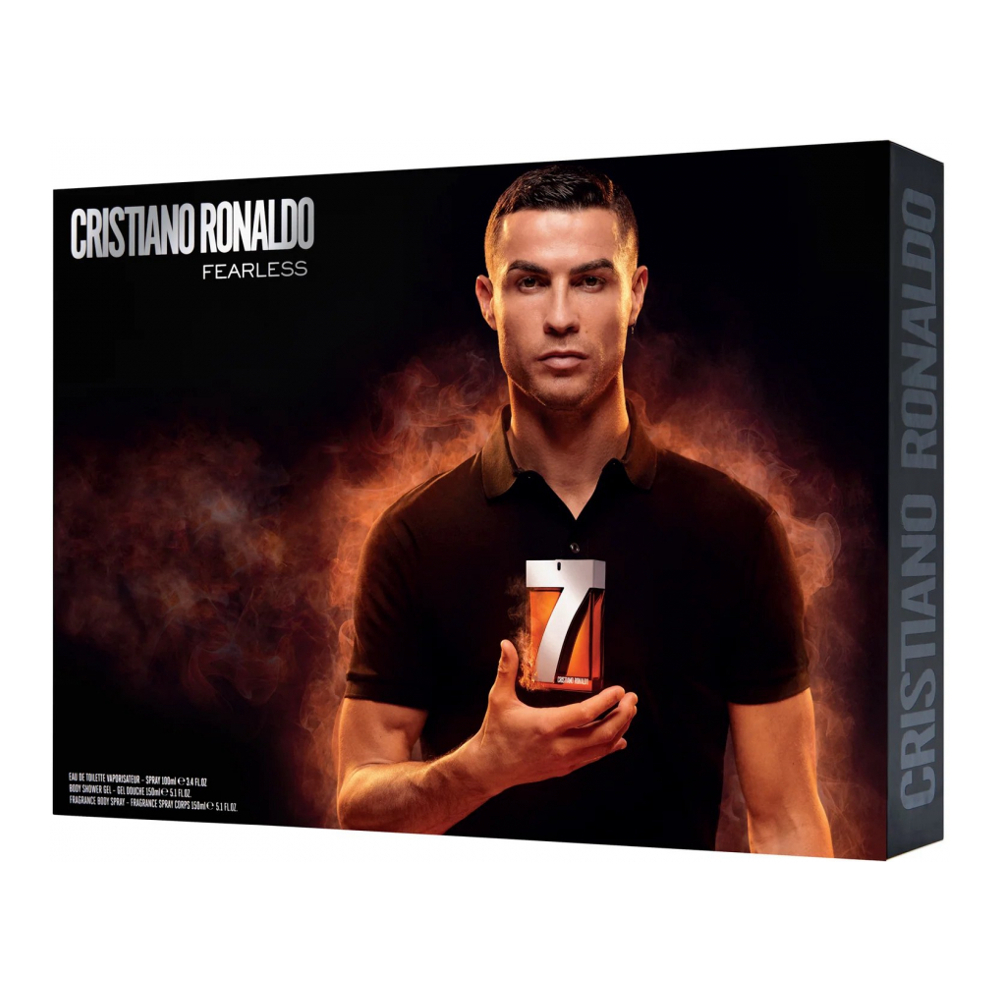Coffret de parfum 'CR7 Fearless' - 3 Pièces