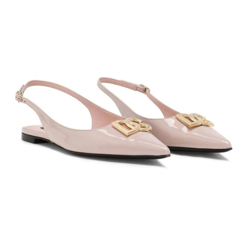 Sandales à bride 'DG Logo-Plaque' pour Femmes