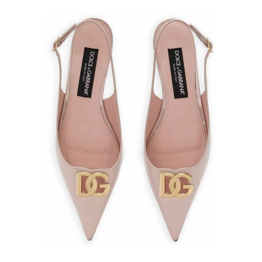 Sandales à bride 'DG Logo-Plaque' pour Femmes