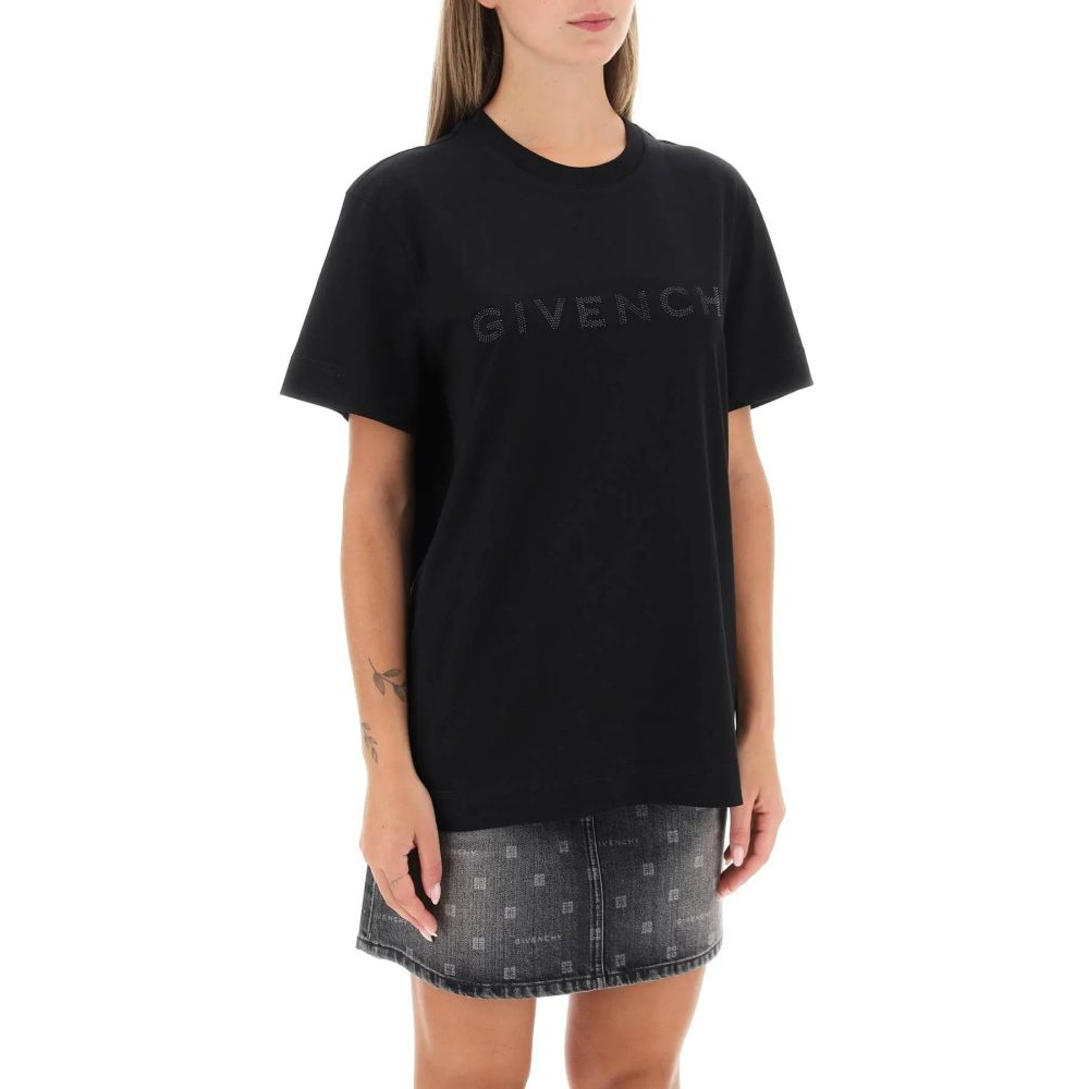 T-shirt 'Logo Embellished' pour Femmes