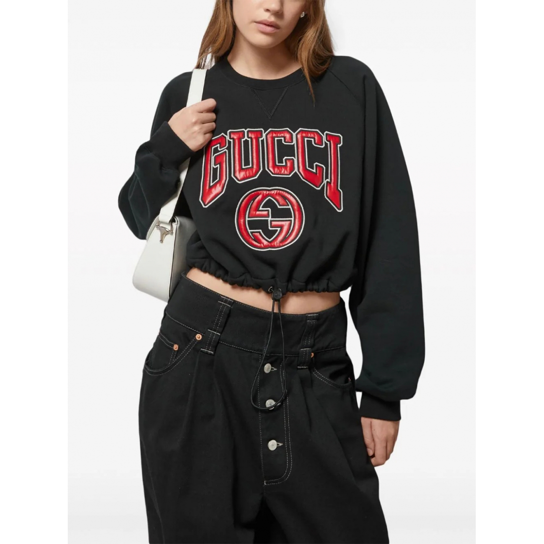 'Logo-Appliqué' Sweatshirt für Damen