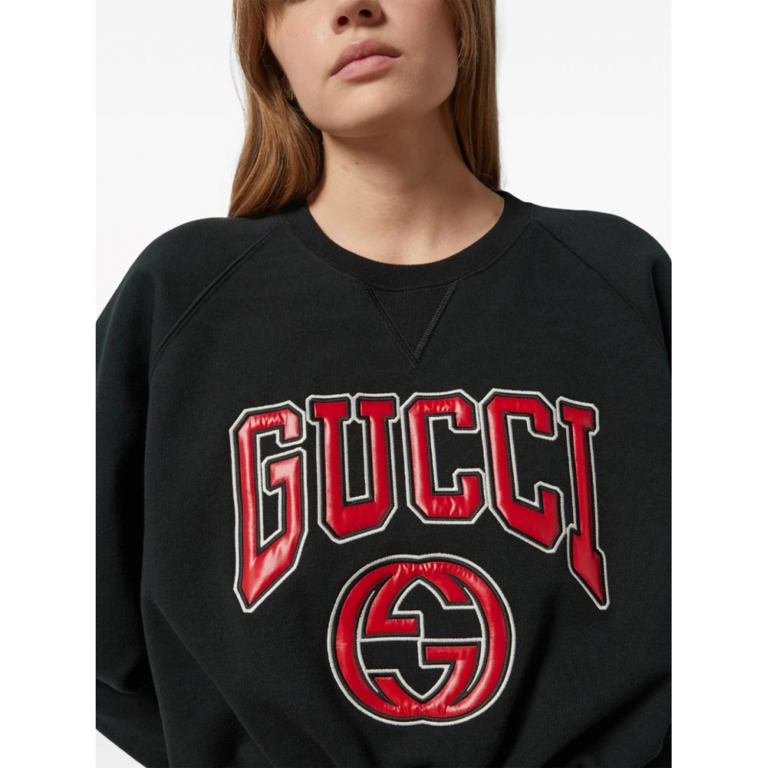 'Logo-Appliqué' Sweatshirt für Damen