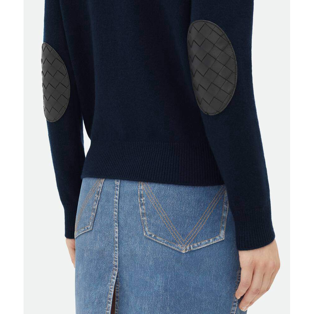 Pull en cachemire 'Intrecciato Patches' pour Femmes