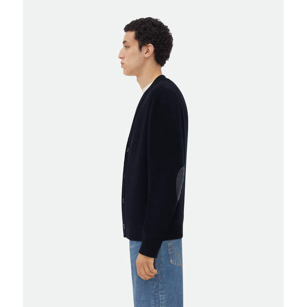 Cardigan 'Intrecciato Patches' pour Hommes