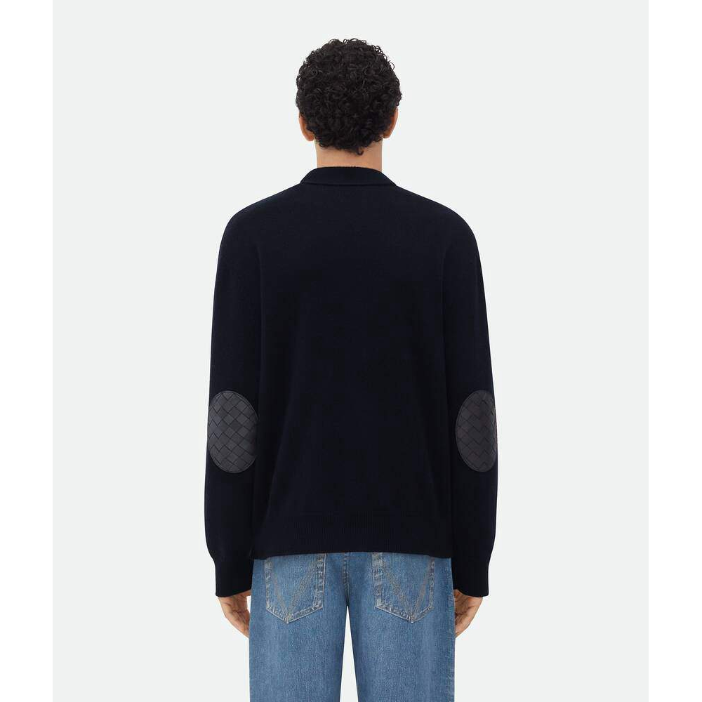 Cardigan 'Intrecciato Patches' pour Hommes