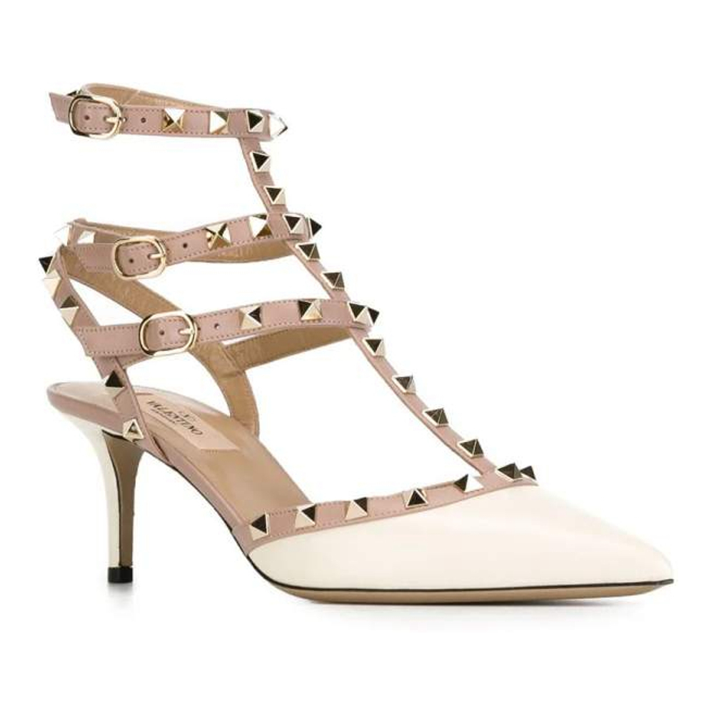 'Rockstud' Pumps mit Fersenriemen für Damen