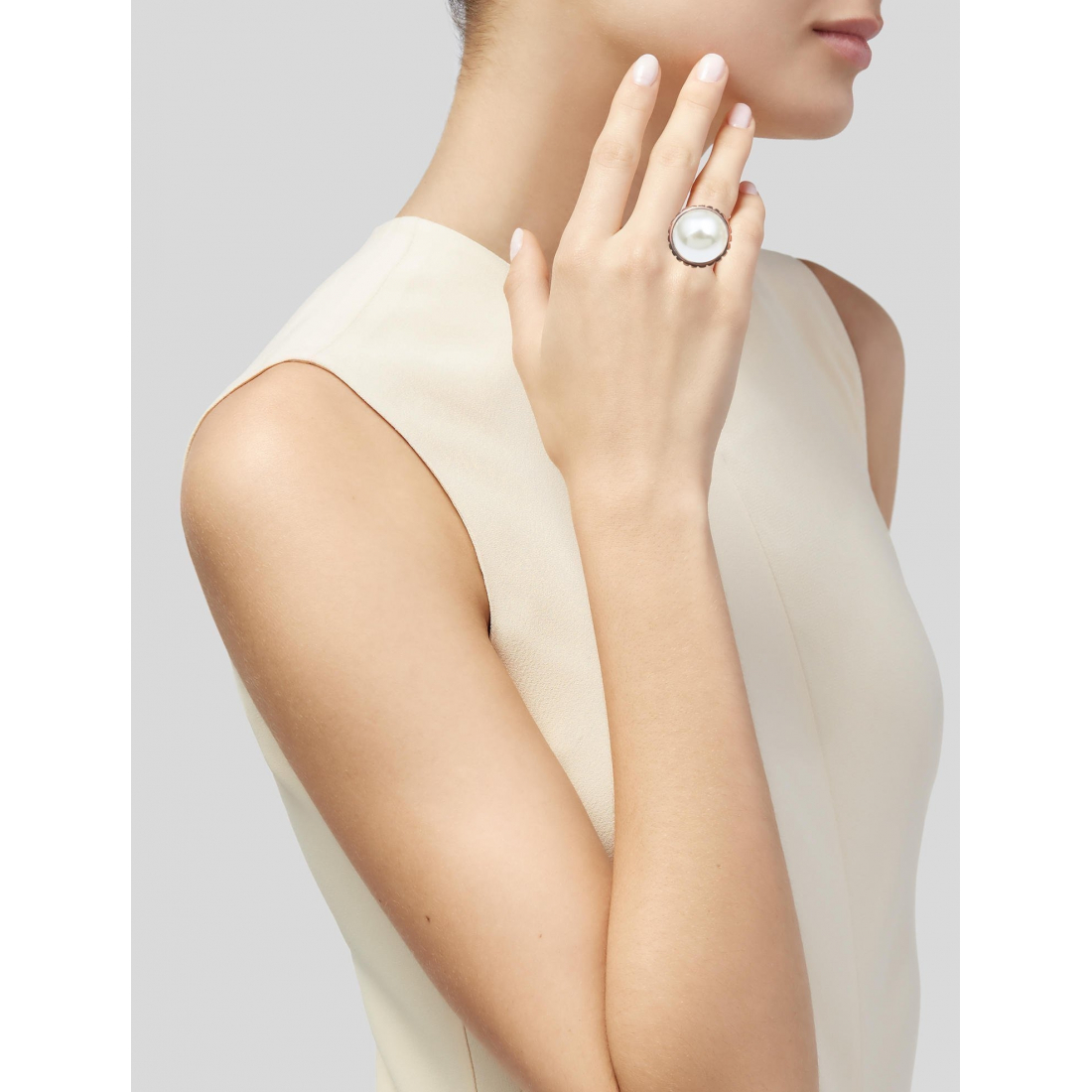 'Pearl Statement' Ring für Damen