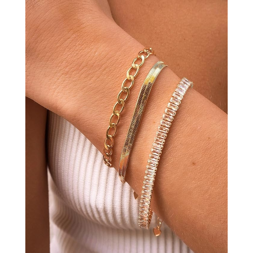 Women's 'Flat Link' Bracelet
