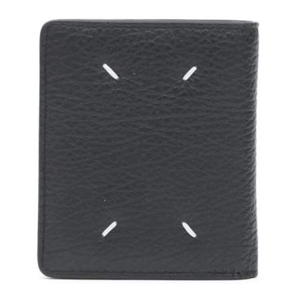 Portefeuille 'Pebbled Bi-Fold'