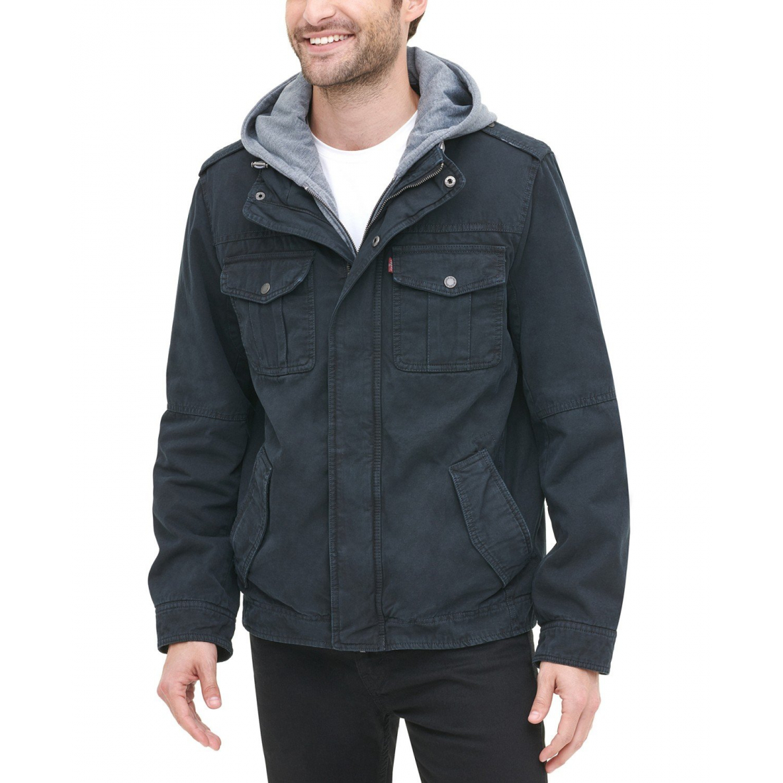 Veste 'Two Pocket Hooded' pour Hommes