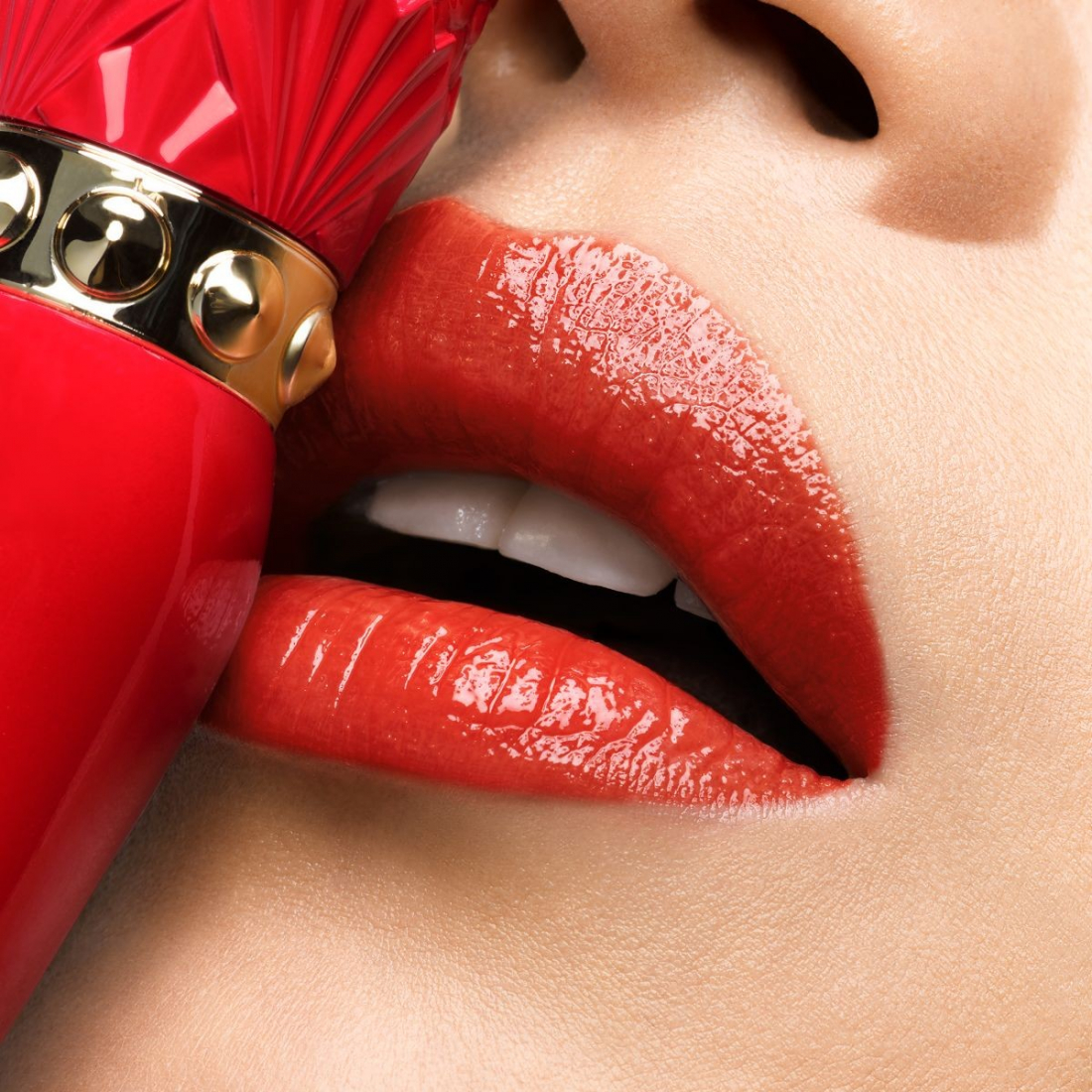 'Rouge Louboutin SooooO…Glow' Lipstick Refill - 004G Burning Tangerine 3.6 ml