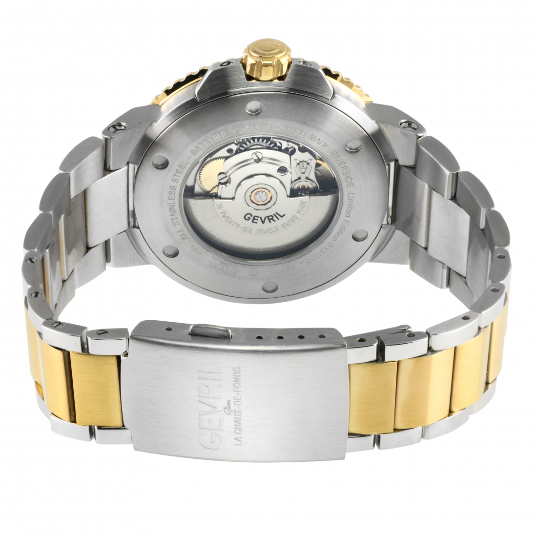 Montre 'Riverside' Automatique Suisse pour Hommes